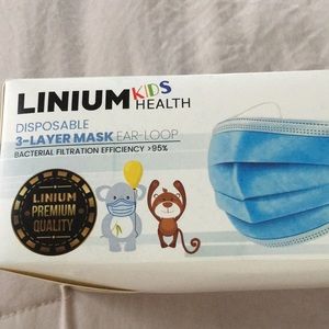 Kids 3 layer disposable mask 50